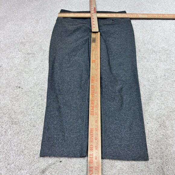 Nike Dri-Fit Leggings Gray Capri Pull On Skinny Women’s Size Small - Picture 2 of 11